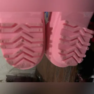 Seven7 brand. Womens Pink Glossy Rain Boots size 7 thumbnail 14