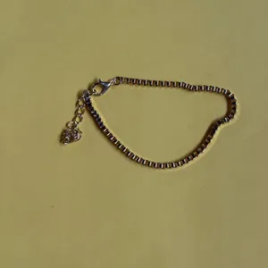 Gold Box Chain Bracelet thumbnail 2