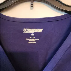 Scrubstar purple scrub top size small thumbnail 3