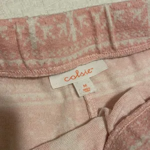 Colsie Pink and White Holiday Christmas Winter PJ Set thumbnail 3