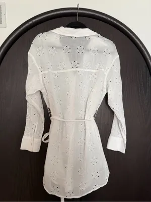 Abercrombie Eyelet Shirt Dress thumbnail 3