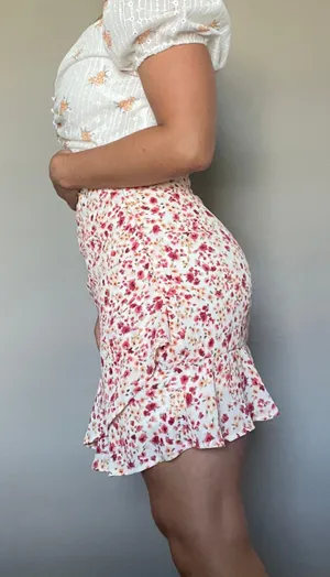 Floral Mini Skirt thumbnail 1