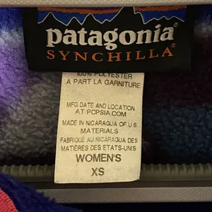 Patagonia Synchilla Multicolor Geometric‎ Aztec Fleece Pullover Jacket Sz XS thumbnail 4