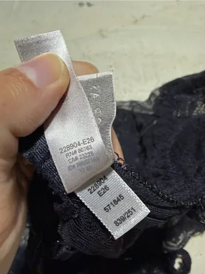 Victoria’s Secret y2k Black Lace Bodysuit Sheer Teddy 36C thumbnail 10