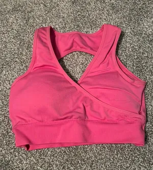 NVGTN pink sports bra thumbnail 1