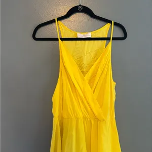 Amanda Uprichard Yellow Silk Mini Dress thumbnail 7