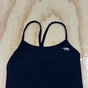 Running Bare Racerback‎ Sports Bra Navy 2/4 thumbnail 2