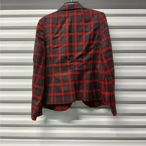 Pendleton Wool Blazer Womens 16 Red Plaid Jacket Office Career Old Money Preppy thumbnail 4