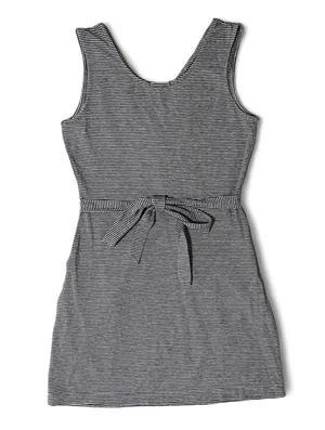 📶 Gap Gray & Navy Striped Mini Dress~Women’s XS thumbnail 5