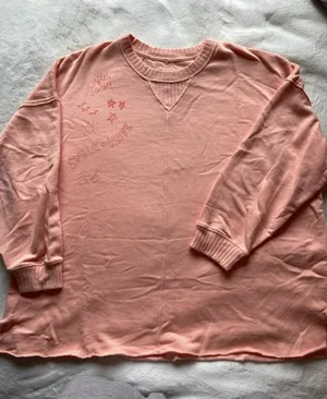 Aerie Peach Sweatshirt thumbnail 1