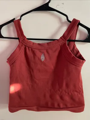 Free people movement scoop neck crop top thumbnail 4