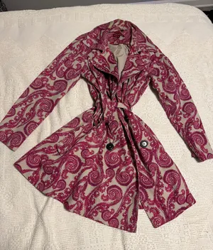 Merona Paisley Rain Jacket thumbnail 2