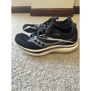 Saucony Women'S Endorphin‎ Speed Size 8 In Black And White thumbnail 4