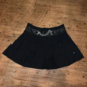 Royal Bones by Daang gothic steampunk XL accordion pleat skirt thumbnail 3