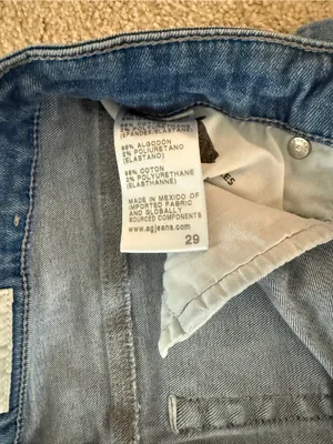 Ag Adriano Goldschmied Light Blue Farrah Boot Crop High-Rise Jeans thumbnail 5