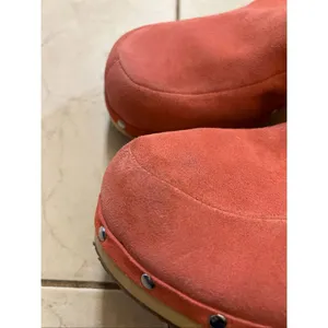 UGG Australia Coral Kalie Suede Sheepskin Lined Clog Slide Size 10 thumbnail 10