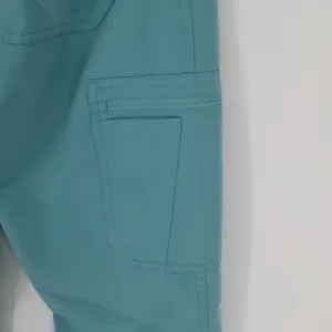 Figs Women's Teal Slim Straight Leg Pant Scrub Bottom‎ Size Extra Small Cargo thumbnail 15