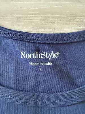 NorthStyle Casual Knit Tank Dress Blue Large NWT IN PACKAGE thumbnail 7