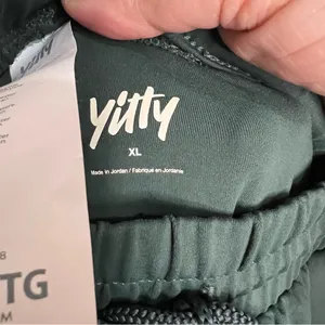 YITTY Ultra Luxe High Waist Everpine Green Jogger Athleisure‎ Pants thumbnail 13