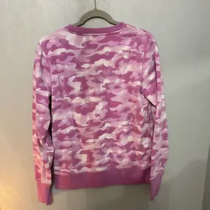 Tek Gear Womens Sweatshirt Pink Camouflage Ultrasoft Fleece Size Small thumbnail 3