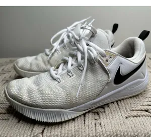 Nike: White Volleyball Sneakers thumbnail 11