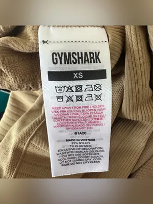 Gymshark Energy Seamless Leggings Perforated Tan Women’s XS Workout Gym Athletic thumbnail 8