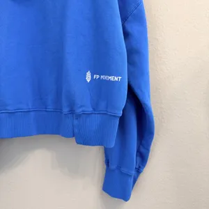 FP Movement Women's Undefeated Hoodie‎ Sweatshirt Size XS Blue Cropped thumbnail 7