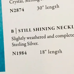 Silpada Sterling Silver Still Shining Necklace 18” thumbnail 6