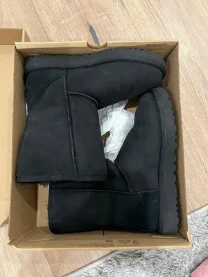 UGG brand new black boots s size 6 thumbnail 1