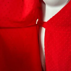 Lulus Much to Celebrate Red Swiss Dot Wrap Dress Large thumbnail 15