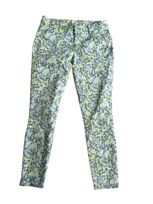 GAP Multicolor Print Skinny Mini Pants Size 00 thumbnail 6