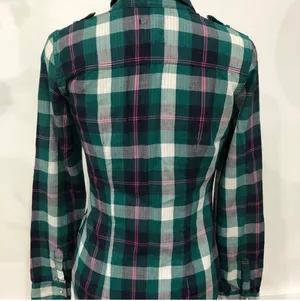Garage plaid blouse thumbnail 2
