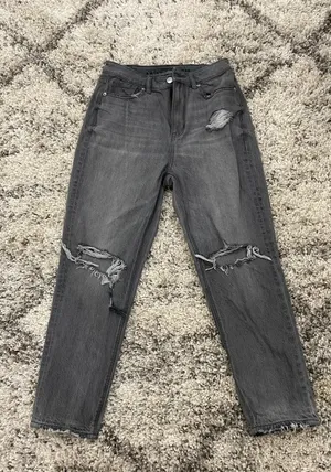 American Eagle Outfitters Dark Gray Jeans thumbnail 1