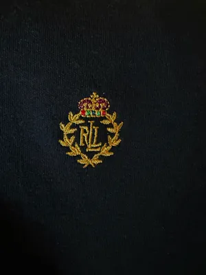 Ralph Lauren Womens Black Polo Sleeveless Crest Top Y2K Old Money Preppy Large thumbnail 6