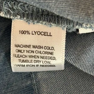 LOFT Light Blue Denim Women’s Dress Sz 12. Relax fit. thumbnail 4