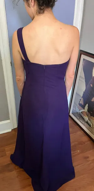 Purple Bridesmaid Dress Size 10 thumbnail 5