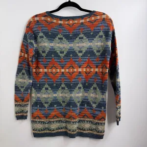 Denim & Supply Ralph Lauren Sweater XS Southwestern Aztec Cotton Oversized thumbnail 4