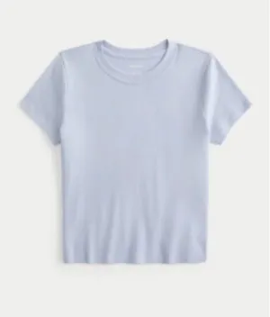 Hollister Baby Tee Blue thumbnail 1