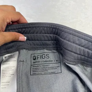 Figs High Waisted Livingston Basic Scrub Pants Gray XL Women thumbnail 6