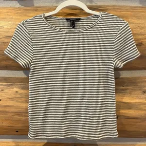 Forever 21 Striped Tee thumbnail 1