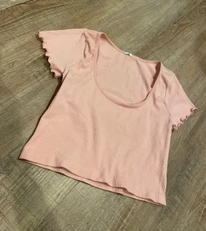 Tee Shirt Top Pink Size M thumbnail 1