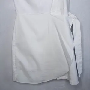 Showpo. White Linen Blend Mini Dress thumbnail 6
