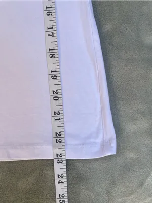 Quince white cotton spandex tee M layer essential capsule wardrobe essential thumbnail 4
