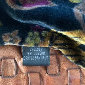 Velvety Feel Rayon Silk Leaf Scarf thumbnail 4