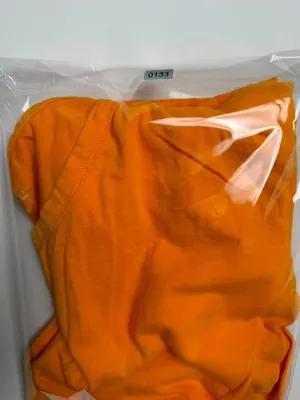 Aerie Women's Orange V-Neck Short Sleeve Casual T-Shirt Size XS thumbnail 5