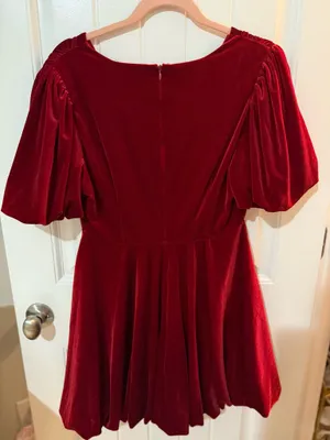 Red Mini Dress Size M thumbnail 3
