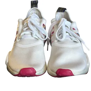 Adidas x Her Studio London NMD_R1 Floral White Sneakers Women's Size 6.5 FY3666 thumbnail 3