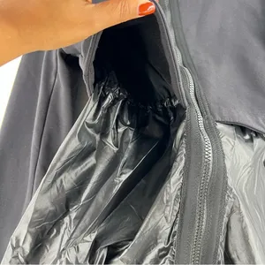 Athleta Windy‎ Point Hoodie Full Zip Front Layered Athleisure thumbnail 8