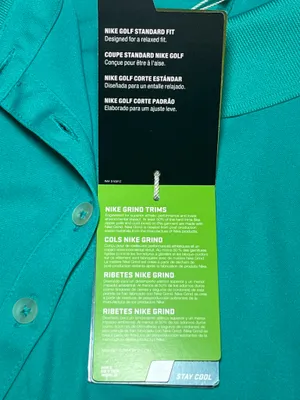 Nike Golf Womens Dri-FIT Tour Performance Polo Shirt Teal Blue NWT Cool Size XS thumbnail 14