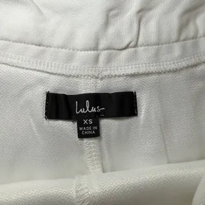 Lulus White Skort Shorts Layered‎ Flared Mini Pleated Casual Cute XS thumbnail 3